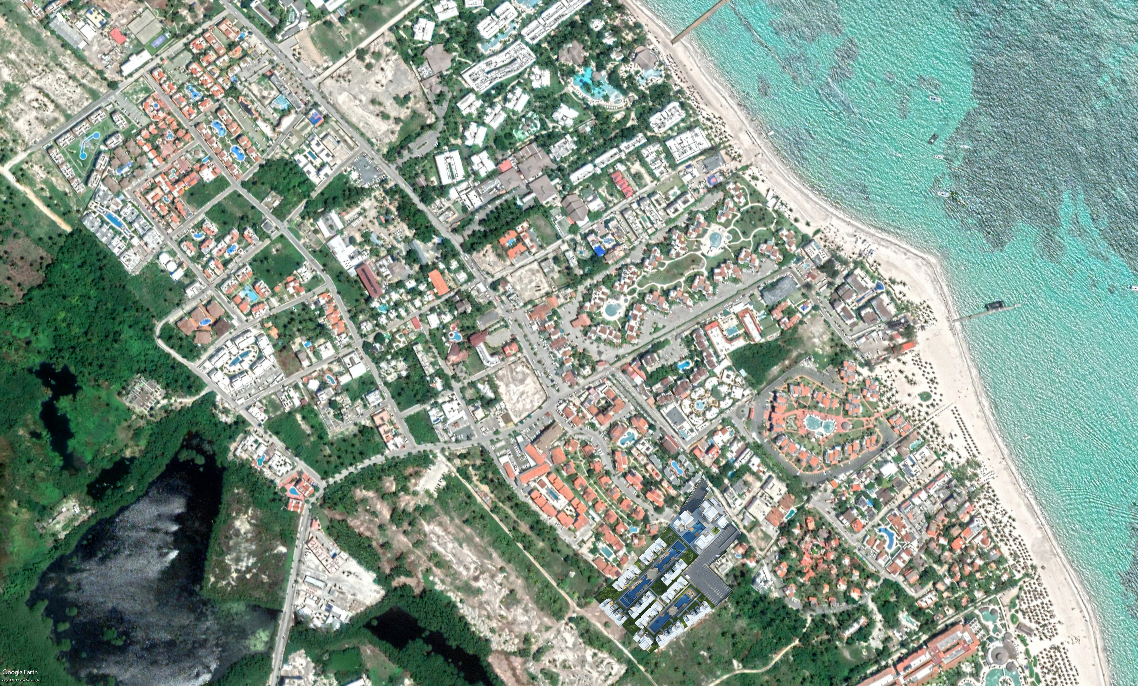 Satellite site map